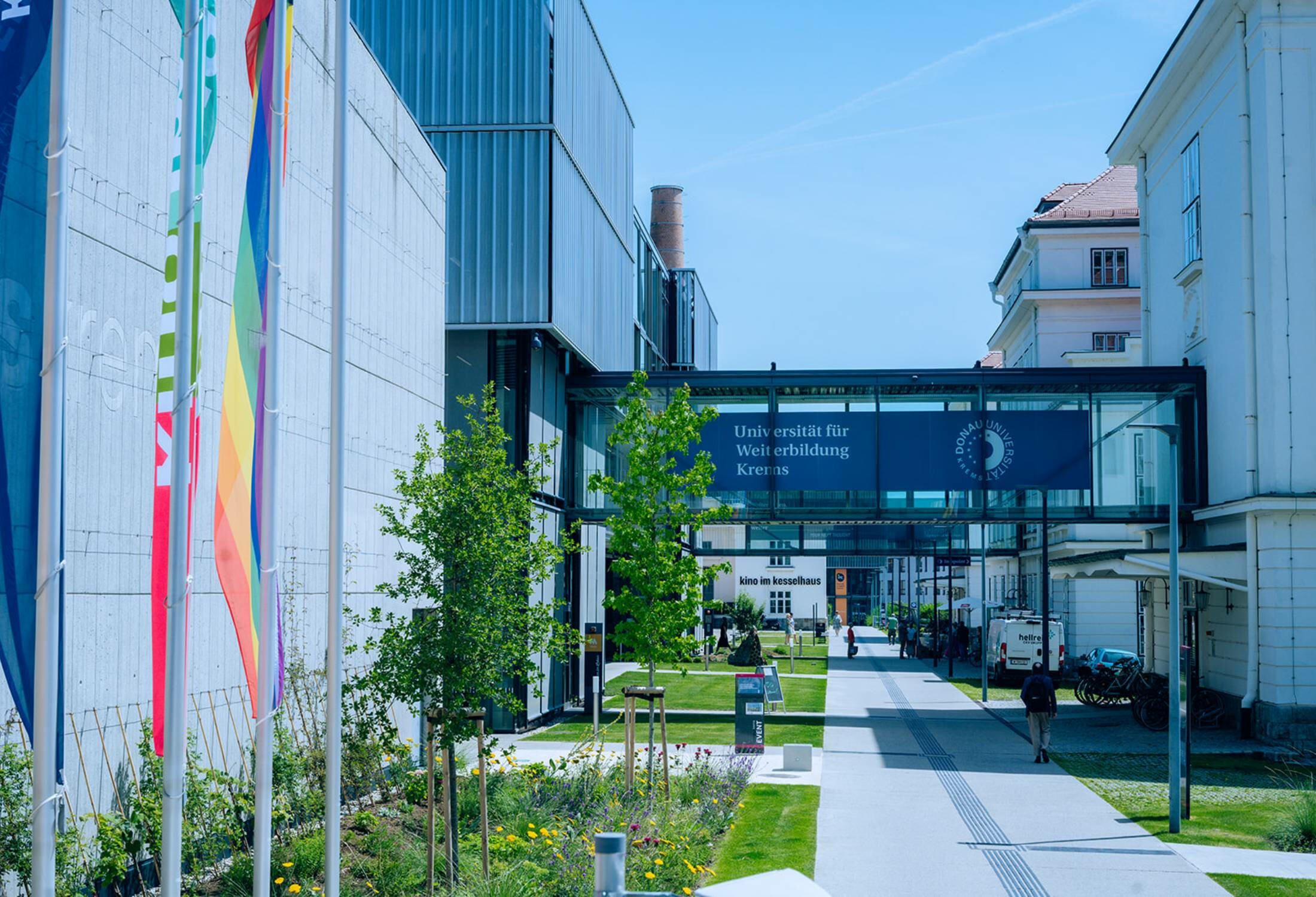 Foto des Campus Gebäudes UWK ©Walter Skokanitsch